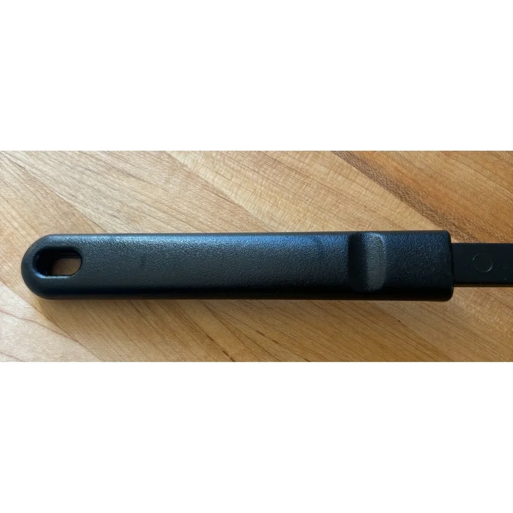 Calphalon Slotted Serving Spoon 8 Slots Nylon Silicone Black 14